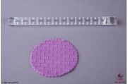 PAISLEY Kleine structuurroller Bakstenen